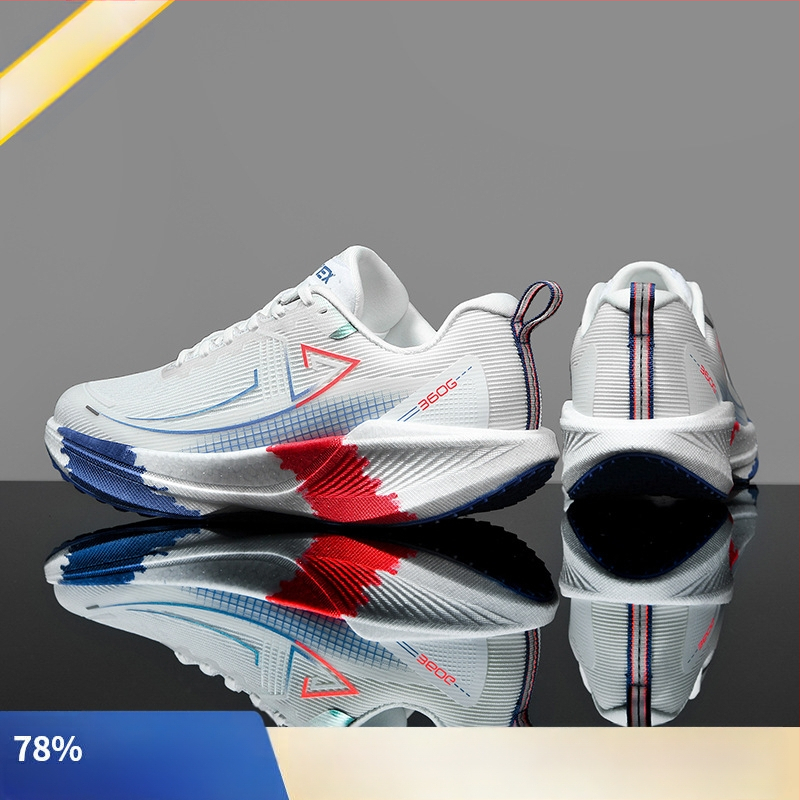 360X Marathon Könnyű, Ütéscsillapító, Teljes Tenyérrel Ragasztott, Szénszálas, Professzionális Futócipők Férfi Téli Ifjúsági Diák Sport Futócipők