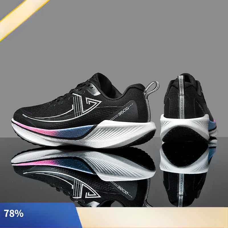 360X Marathon Könnyű, Ütéscsillapító, Teljes Tenyérrel Ragasztott, Szénszálas, Professzionális Futócipők Férfi Téli Ifjúsági Diák Sport Futócipők