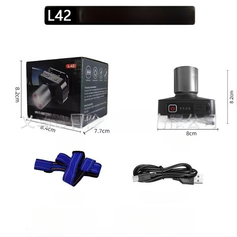 Tugeva valgusega esilaterna plahvatuse nimel on intelligentne induktsioonmultifunktsionaalne välistingimustes kasutatav öine kalapüük pikamaa kaasaskantav laetav töötav kaevurilamp