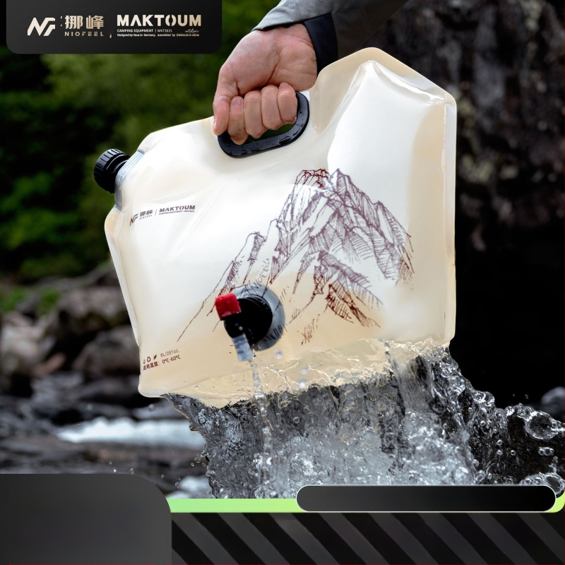 Nuofeng | Makotu Joint Water Bag 8L Сгъваема чанта за съхранение на вода за къмпинг на открито
