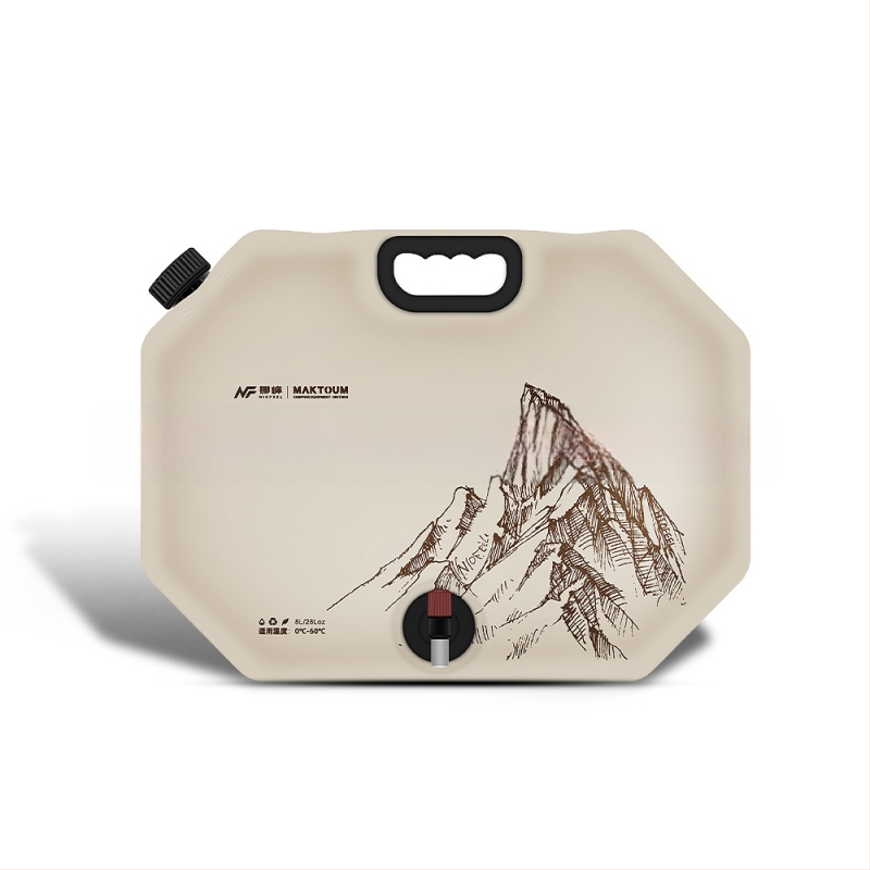 Nuofeng | Makotu ühine veekott 8L välistingimustes kasutamiseks mõeldud telkimisvee hoiukott, kokkupandav veekott, telkimisvee hoiukott