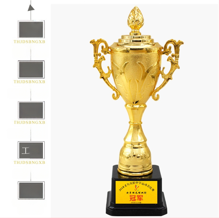 Fém trófea műanyag trófea gyermek trófea Tánc trófea általános iskolás diák sport trófea díjátadó ünnepség testreszabása