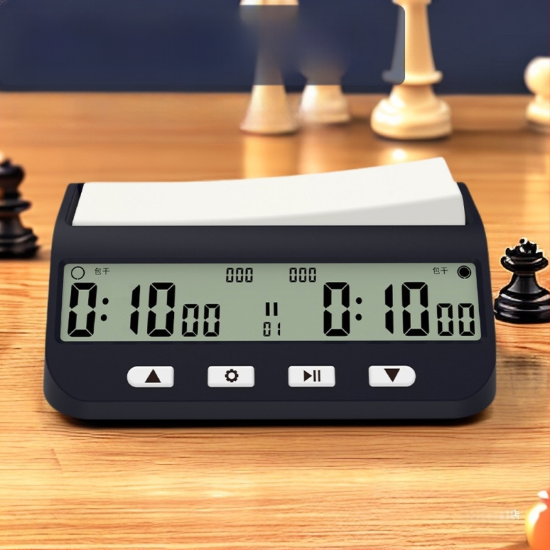 Žaidimo „Icono Chess Go“ specialus šachmatų laikrodis, laikmatis, šachmatų mokymo laikrodis, žingsnių skaičiavimo paketas, plius sekundės