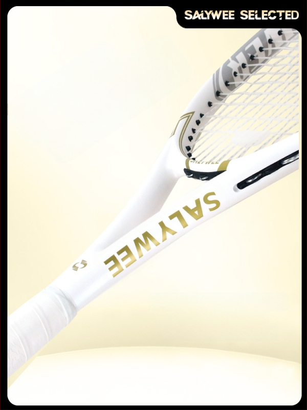 „SALYWEE“ anglies pluošto teniso raketė, amortizuojanti smūgius, nesisukanti, skirta profesionaliems varžybų sportams vyrams ir moterims, išpardavimas užsienyje.
