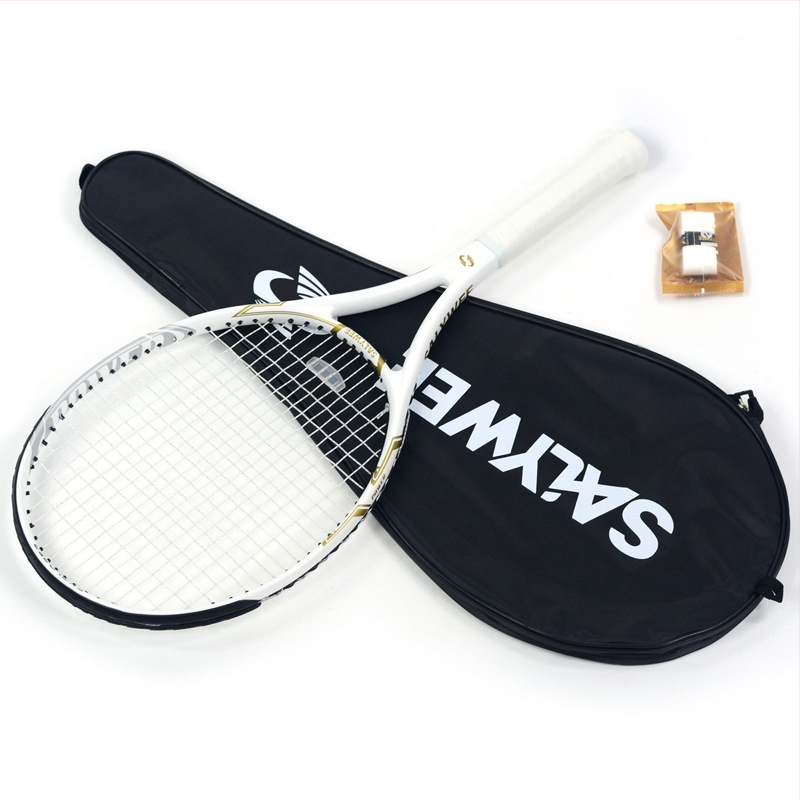 „SALYWEE“ anglies pluošto teniso raketė, amortizuojanti smūgius, nesisukanti, skirta profesionaliems varžybų sportams vyrams ir moterims, išpardavimas užsienyje.