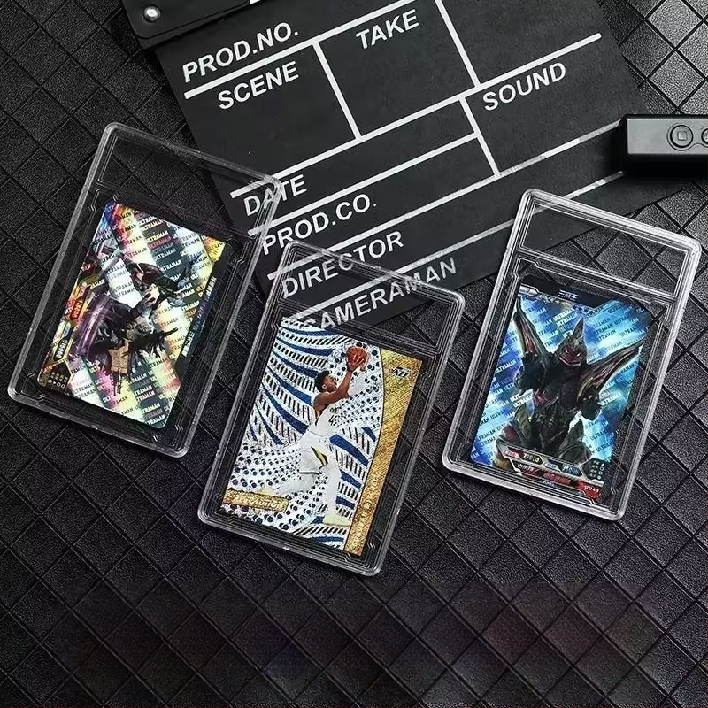 PSA vērtējuma kartes ķieģelis, maģija, gudrības zīmols, PTCG zvaigžņu karte, Altman 35PT caurspīdīgs HD kolekcijas kartes ķieģelis