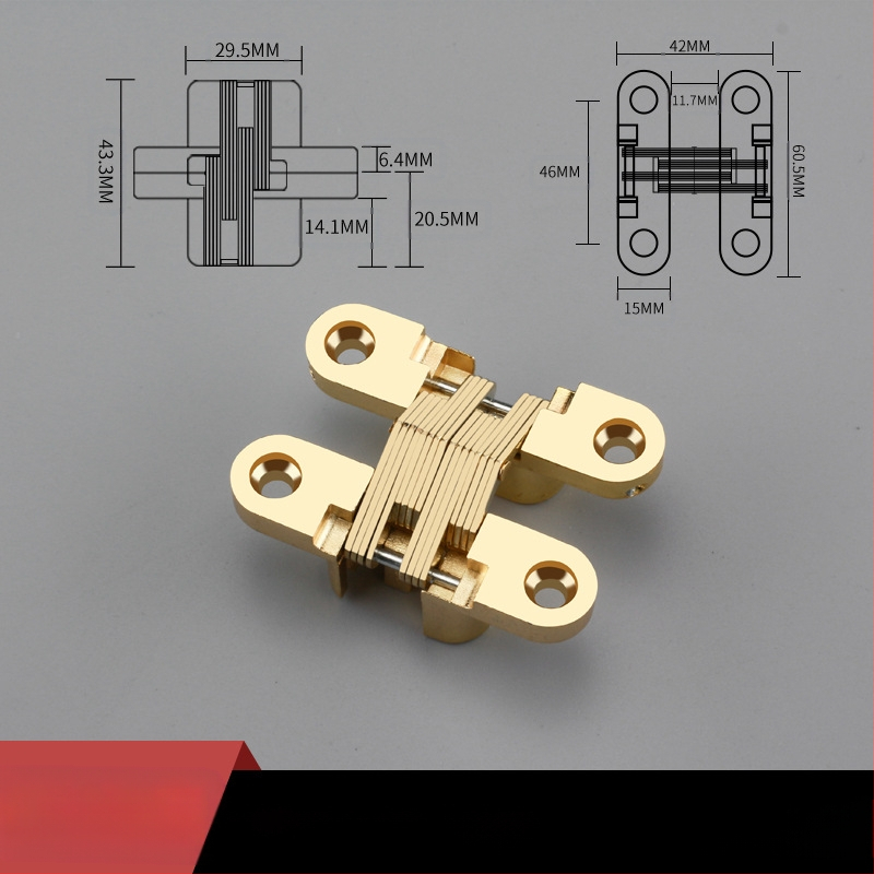 Paslėptas kryžminis cinko lydinio plokščias vyris valgomojo stalo vyris sulankstomas valgomojo stalo durų spintelė paslėptas vyris didmeninė prekyba