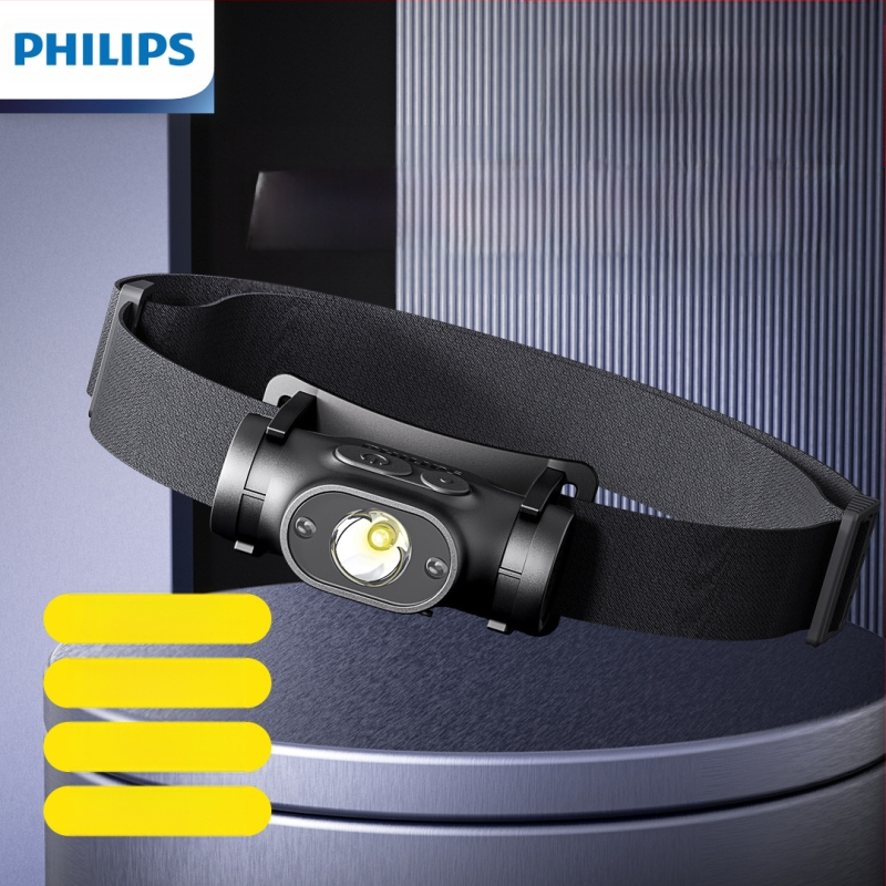 Philipsi induktsioonpealamp kalapüügiks, spetsiaalne tugev valgus, ööpüügiks, pea külge kinnitatav laadimine, üliere valgustus, pika tööeaga taskulamp