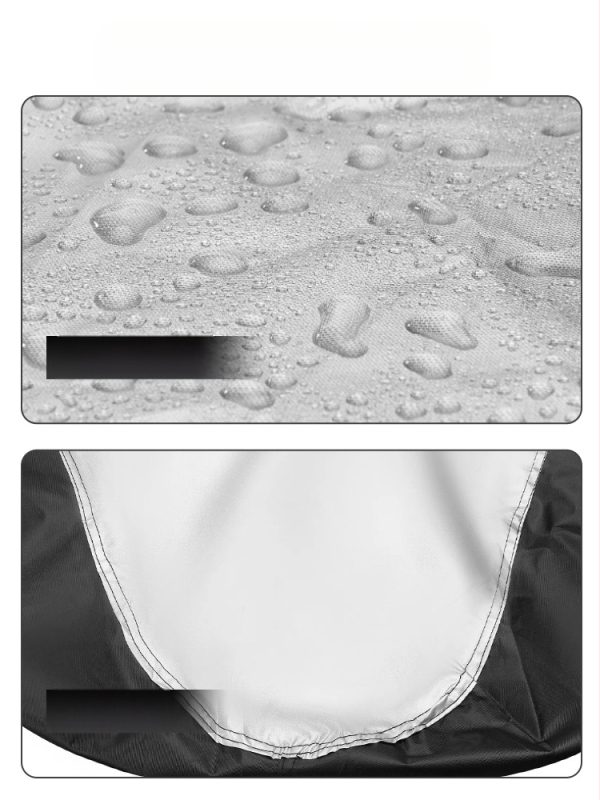 600D Oksfordas auduma ūdens motorlaivas pārsegs Ātrlaivas pārsegs Laivas pārsegs Visu sezonu universāls sabiezināts ūdensnecaurlaidīgs un putekļus necaurlaidīgs aizsargapvalks