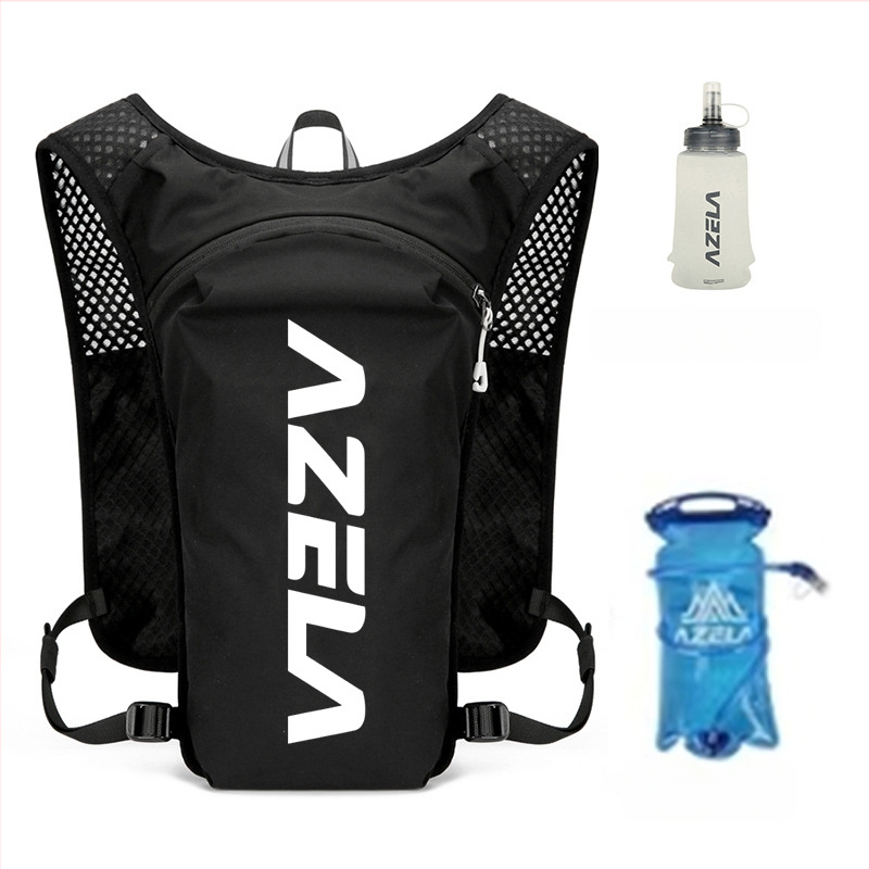 Azera välistingimustes kasutatavate murdmaasuusatamise mägironimise seljakott 5L kiiresti kuivav maratonimatkamise seljakott hingav ratsakott