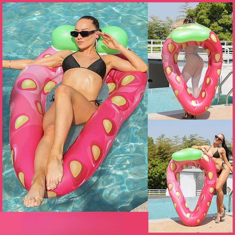 Felnőtt felfújható úszó és vízelvezető függőágy úszóágy rajzfilmfigura úszó állatos tartó unikornis úszógyűrű felnőtt úszógyűrű