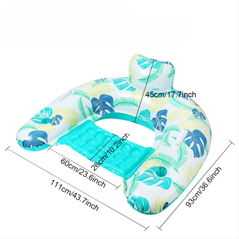 Felnőtt felfújható úszó és vízelvezető függőágy úszóágy rajzfilmfigura úszó állatos tartó unikornis úszógyűrű felnőtt úszógyűrű