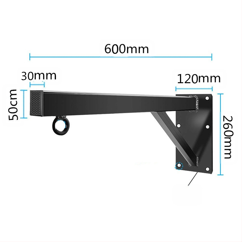 Poksimiseks fikseeritud liivakottide riiul rippuv fitness majapidamises siseruumides kasutatav Sanda Taekwondo treeningvarustuse lisatarvikud liivakottide kinnitus
