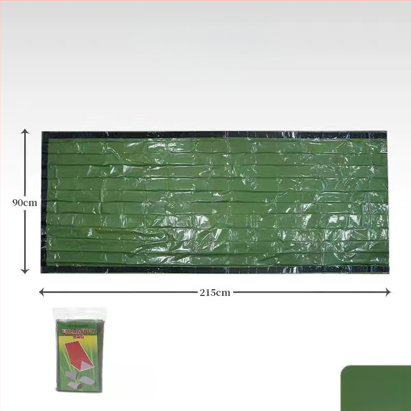 Преносим самоуправляващ се туристически авариен термо спален чувал за аварийно оцеляване, отразяващ къмпинг, трансграничен източник, фабрика
