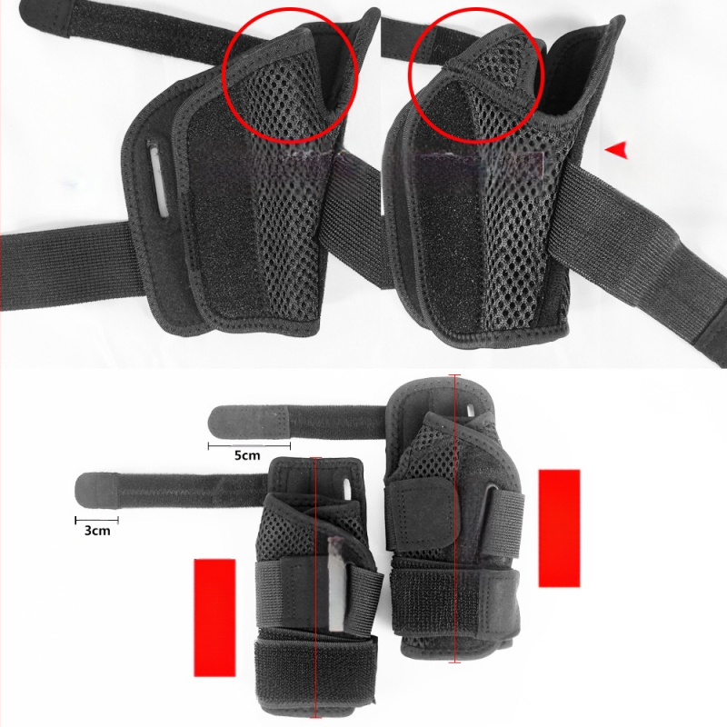 „CrossBorder Sports“ pirštų apsauga, riešo apsauga, sąnario patempimas, sausgyslės makšties riešo apsauga, pirštų atramos diržas, slėginė fiksuota pirštų apsauga