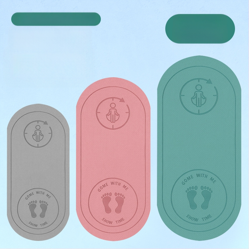 TPE jógaszőnyeg tánc különleges vastagított ovális némítás csúszásmentes kötél ugrószőnyeg sport fitnesz nagy kötél ugrószőnyeg