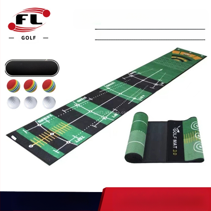 Gyári közvetlen értékesítés beltéri golfütő gyakorló eszköz gyakorlószőnyeg ütőmatrac készlet golftakaró