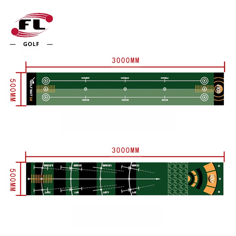 Gyári közvetlen értékesítés beltéri golfütő gyakorló eszköz gyakorlószőnyeg ütőmatrac készlet golftakaró