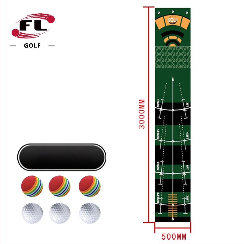 Gyári közvetlen értékesítés beltéri golfütő gyakorló eszköz gyakorlószőnyeg ütőmatrac készlet golftakaró