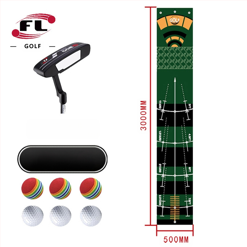 Gyári közvetlen értékesítés beltéri golfütő gyakorló eszköz gyakorlószőnyeg ütőmatrac készlet golftakaró