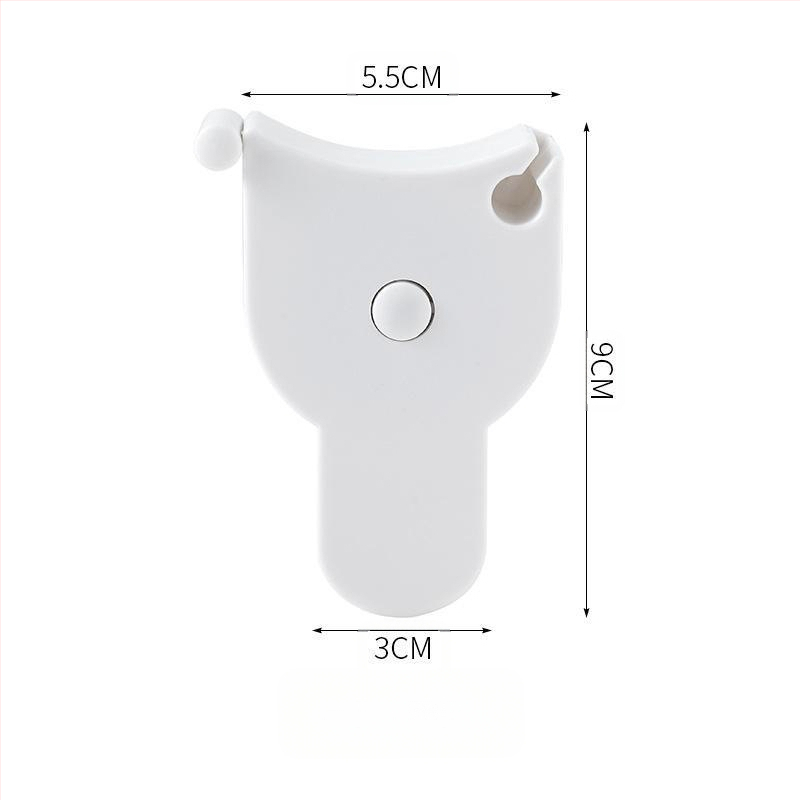 Prekogranično mjerenje mekog ravnala s tri opsega, automatsko mjerenje fitnessa, ravnalo za opseg tijela, ravnalo za mjerenje opsega struka, opsega nogu, mjerna traka za kućanstvo, mjerna traka
