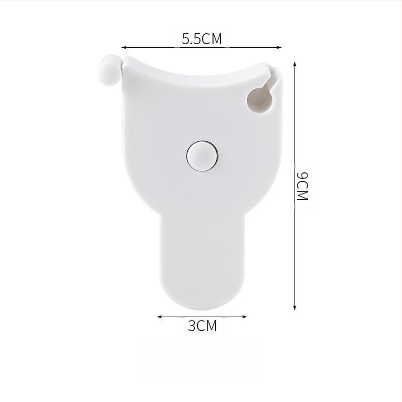 Prekogranično mjerenje mekog ravnala s tri opsega, automatsko mjerenje fitnessa, ravnalo za opseg tijela, ravnalo za mjerenje opsega struka, opsega nogu, mjerna traka za kućanstvo, mjerna traka