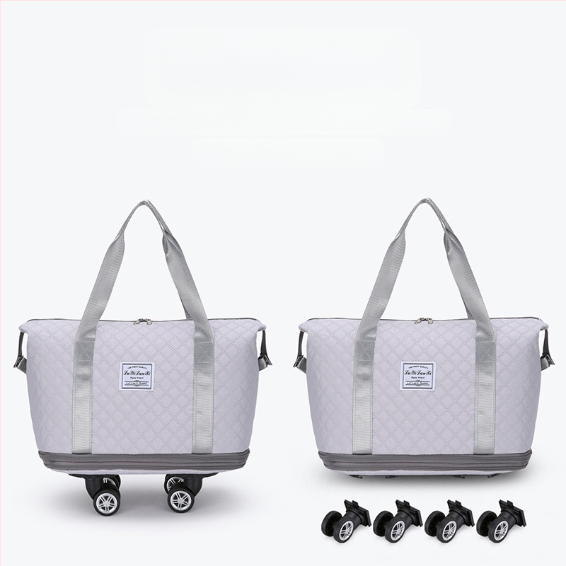 Ceļojuma soma, paplašināma, salokāma, lielas ietilpības, universāla, trīsslāņu, pagarināta iekāpšanas soma, pārvietojama uzglabāšanas soma