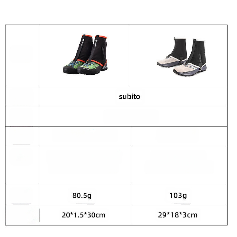 Pėdų uždangalas tarp sienų, lauko alpinizmas, jojimas, elastinga drėgmei atspari sniego uždanga, žygiai bekele, dulkėms atsparios tamprės, smėliui atsparios tamprės