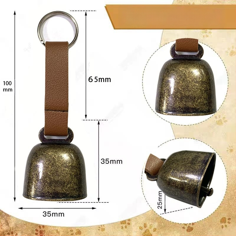 Fém tehénkolomp vintage kisállat csengő díszek karácsonyi vas csengő hang ropogós, szuper hangos kecske tehénkolomp