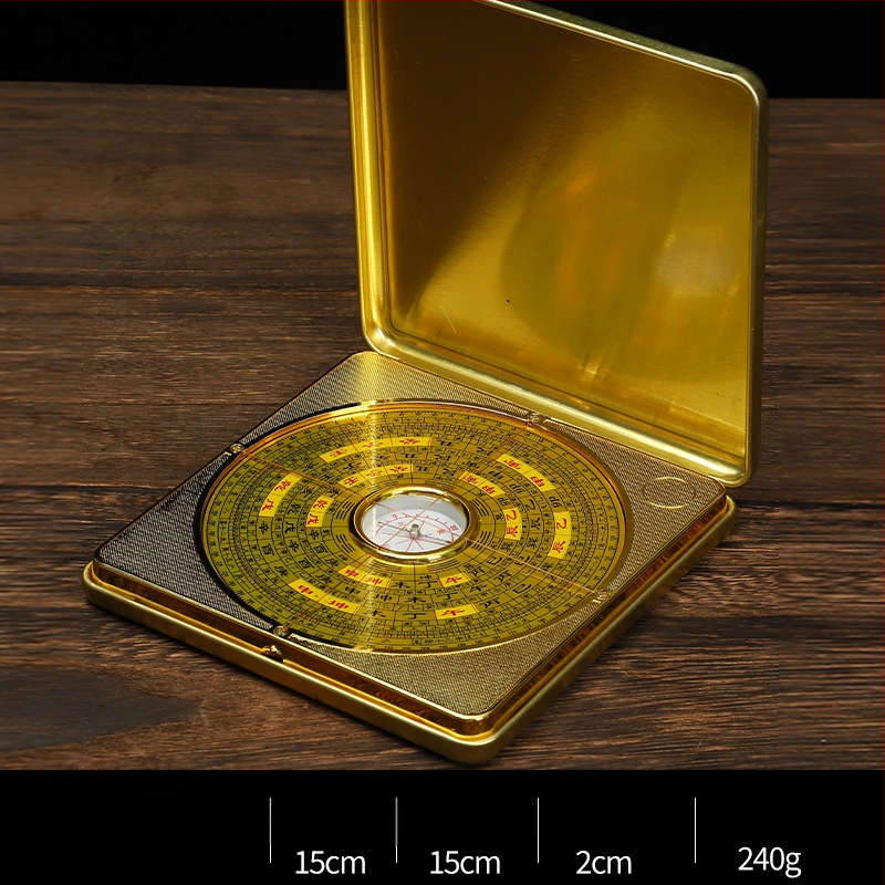 Iránytű iránytű mérő Bakelit nagy pontosságú iránytű feng shui lemez átfogó iránytű nagykereskedelem
