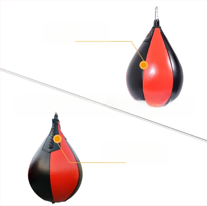 Tehase otsemüük Poksi kiirpall Pirnipall Sanda Taekwondo tõmbenööriga kiirpall Poksi rippuv kiirpall Pirnipall