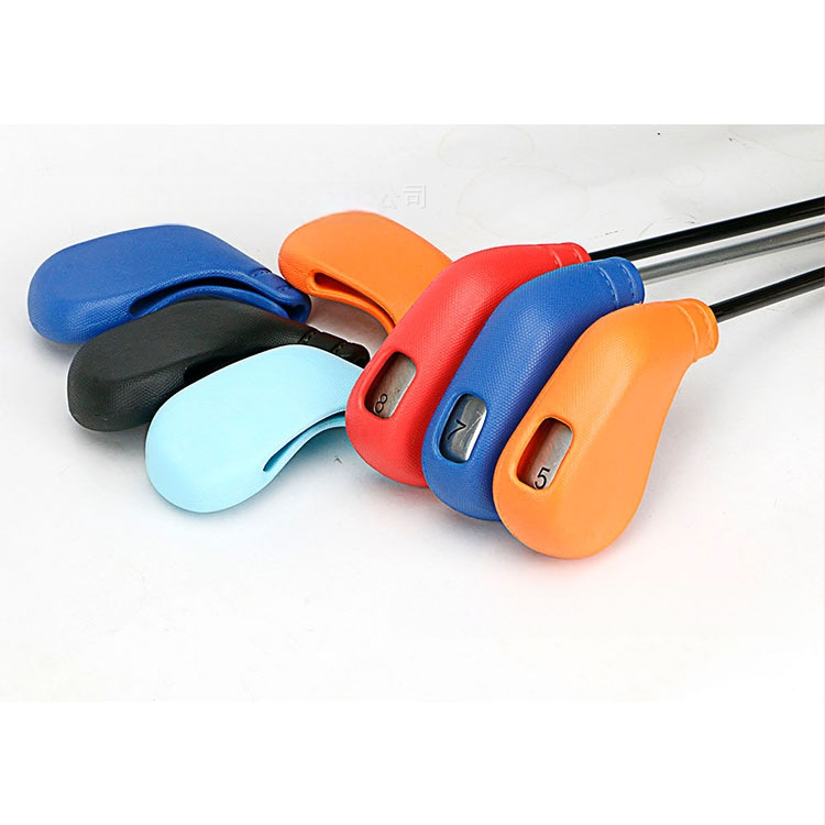 Forrás Gyári Nagykereskedelmi Új Golftpe Ütő Védőhuzat Puha Gumi Elasztikus Vas Huzat Golfütő Huzat