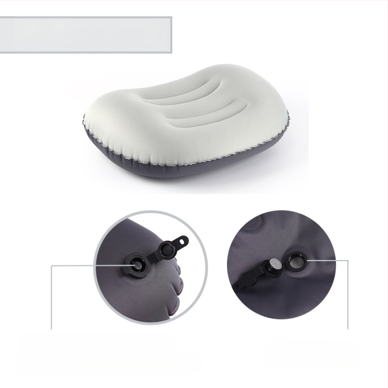 Надуваема възглавница за къмпинг на открито с интернет знаменитости, защита на врата при пътуване, лека възглавница за обяд в офиса на едро