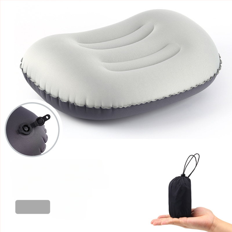 Надуваема възглавница за къмпинг на открито с интернет знаменитости, защита на врата при пътуване, лека възглавница за обяд в офиса на едро