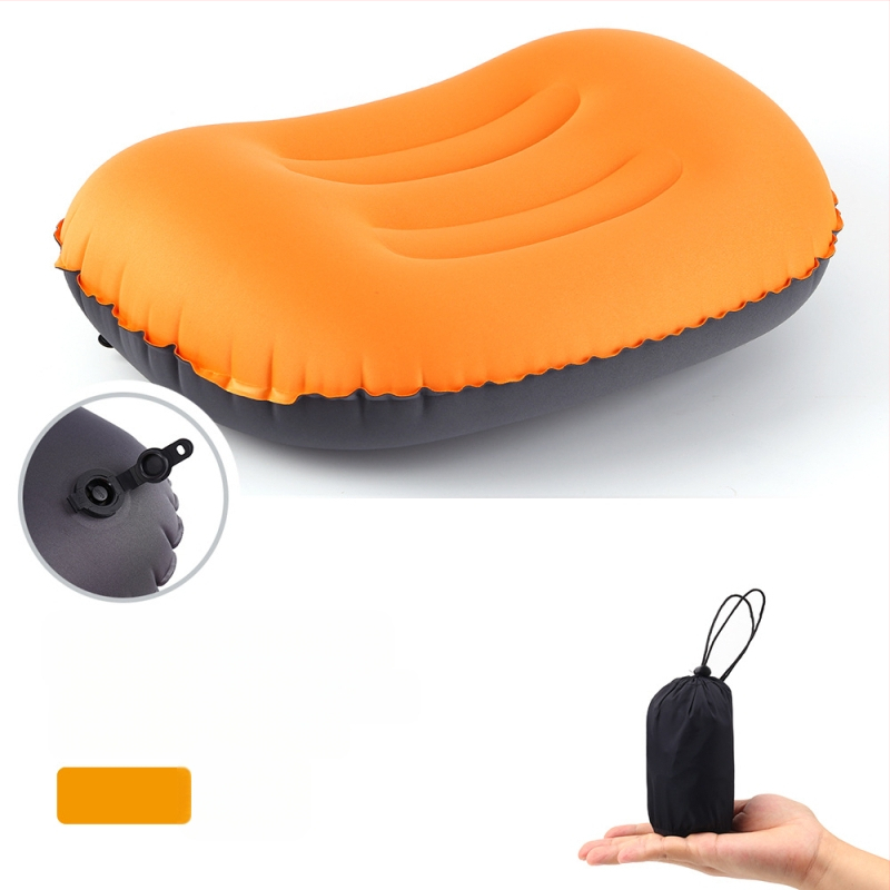 Надуваема възглавница за къмпинг на открито с интернет знаменитости, защита на врата при пътуване, лека възглавница за обяд в офиса на едро