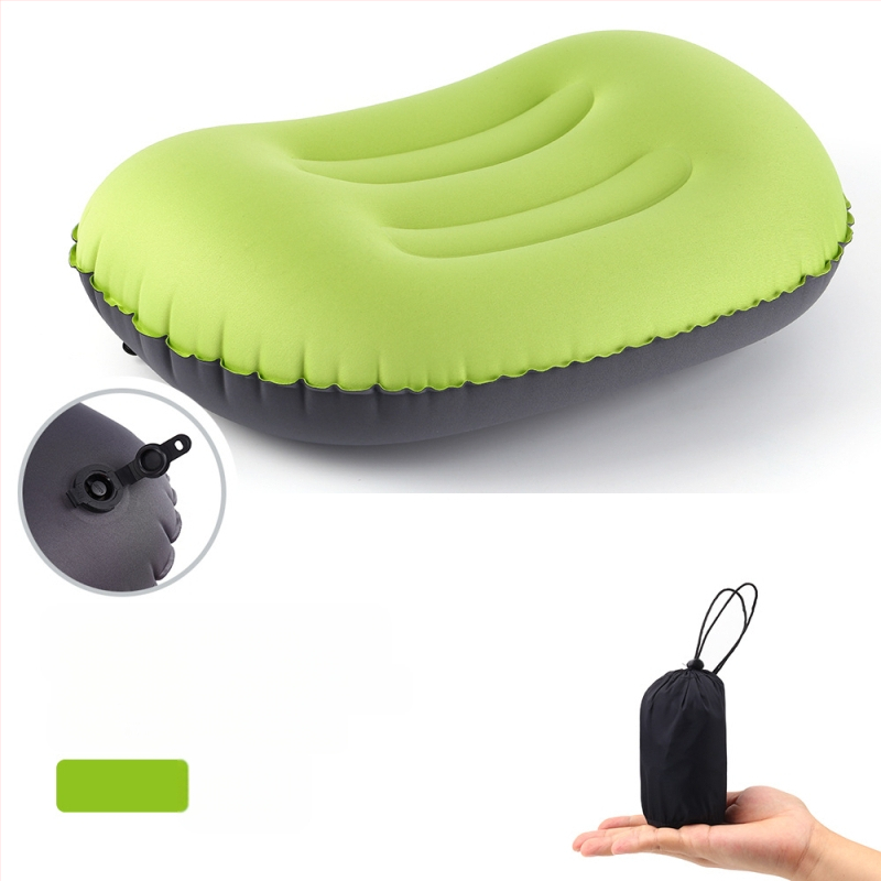 Надуваема възглавница за къмпинг на открито с интернет знаменитости, защита на врата при пътуване, лека възглавница за обяд в офиса на едро