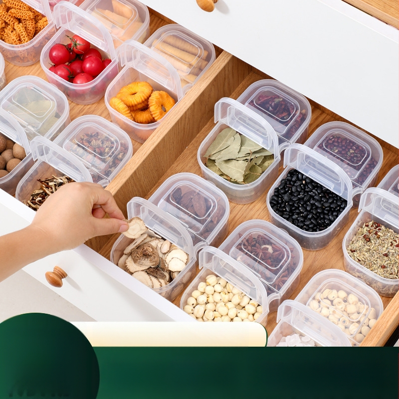 Κουτί αποθήκευσης μπαχαρικών, κουτί καρυκευμάτων ξηρού πιπεριού, σφραγισμένο καρύκευμα πιπεριού, μεγάλο υλικό κουζίνας, οκτάγωνο κουτί συσκευασίας κανέλας για οικιακή χρήση