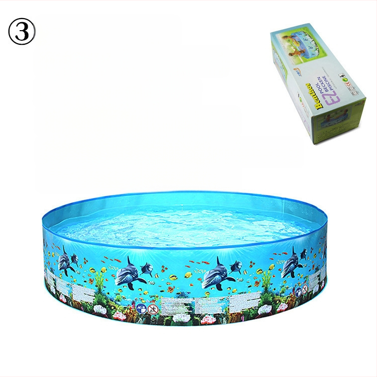 Didelis lauko pripučiamas baseinas namams apvalus baseinas vaikams uždaras sulankstomas baseinas plaukų karta