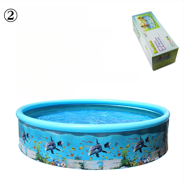 Didelis lauko pripučiamas baseinas namams apvalus baseinas vaikams uždaras sulankstomas baseinas plaukų karta