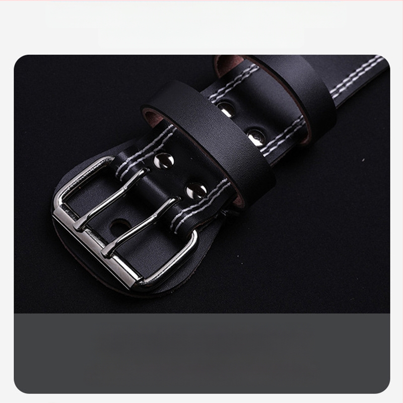 Súlyemelés marhabőr fitneszöv guggolás fitnesz sport deréktámasz férfiak és nők professzionális felszerelés edzés Sport súlyemelés kemény húzás