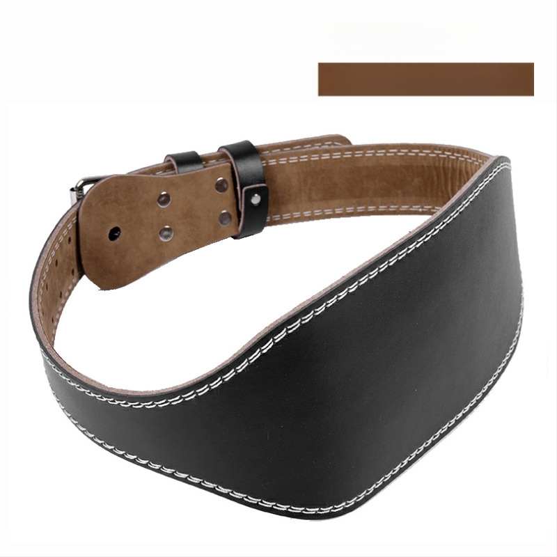 Súlyemelés marhabőr fitneszöv guggolás fitnesz sport deréktámasz férfiak és nők professzionális felszerelés edzés Sport súlyemelés kemény húzás