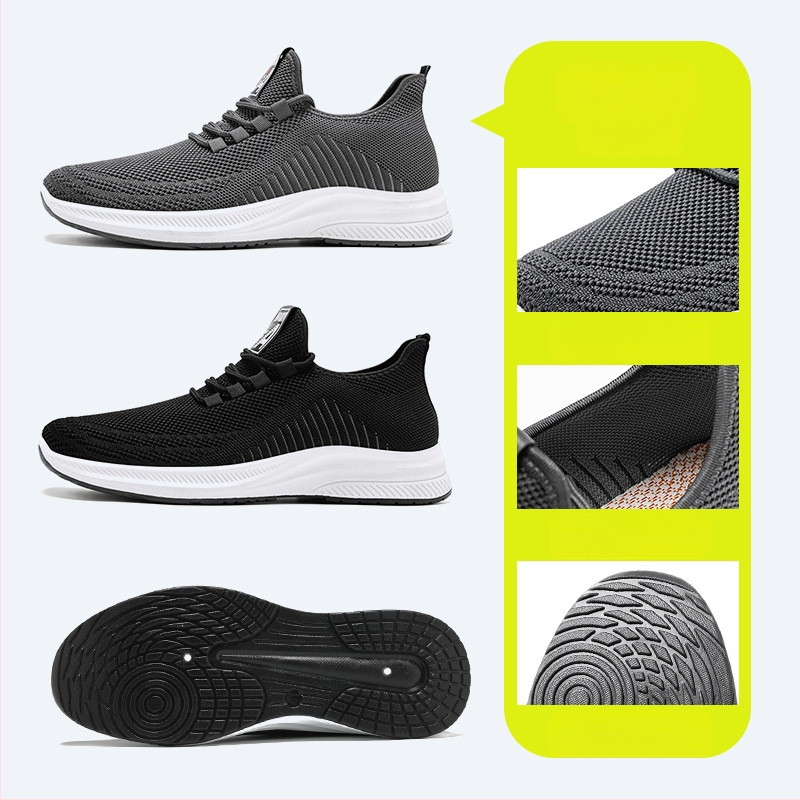 Férfi sportcipők 2025 Új, határokon átnyúló export férfi cipők Tornacipők Trendi puha talpú futócipők Lélegző cipők férfiaknak