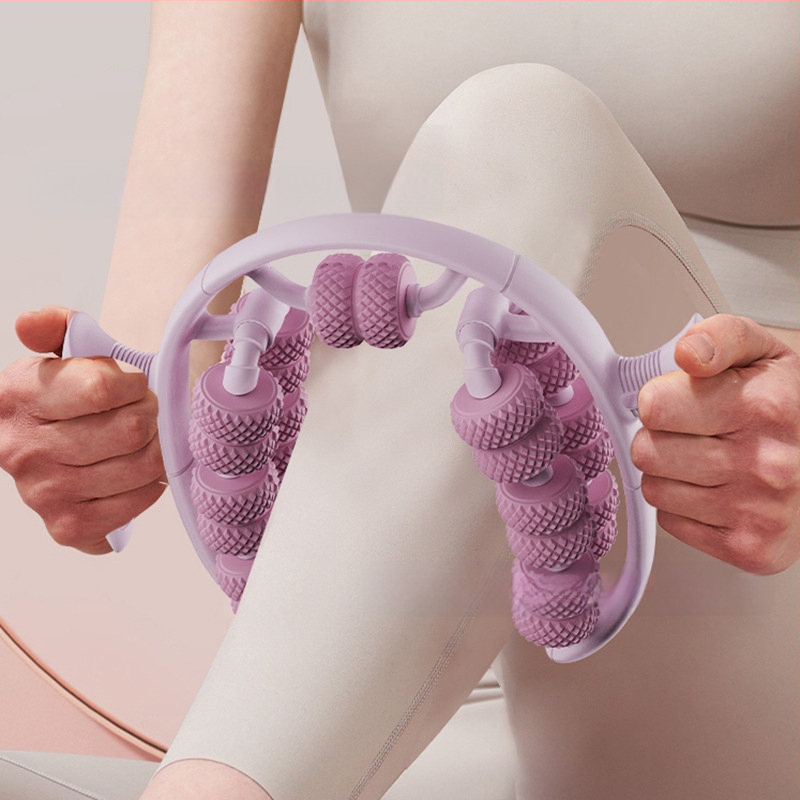 2025 Új jóga kerékgyűrű lábbilincs görgő láb mélyizom relaxációs masszázsberendezés fitnesz sportsegítség