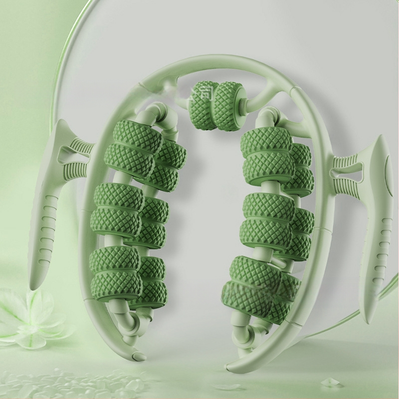 2025 Új jóga kerékgyűrű lábbilincs görgő láb mélyizom relaxációs masszázsberendezés fitnesz sportsegítség