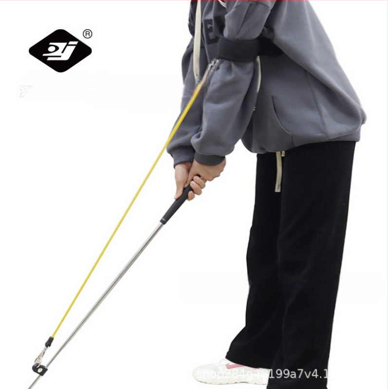 Baijia Golf Swing Release Trainer Férfi és Női Swing Power Rugalmas Gyakorlókötél Bj-232 Golflabda