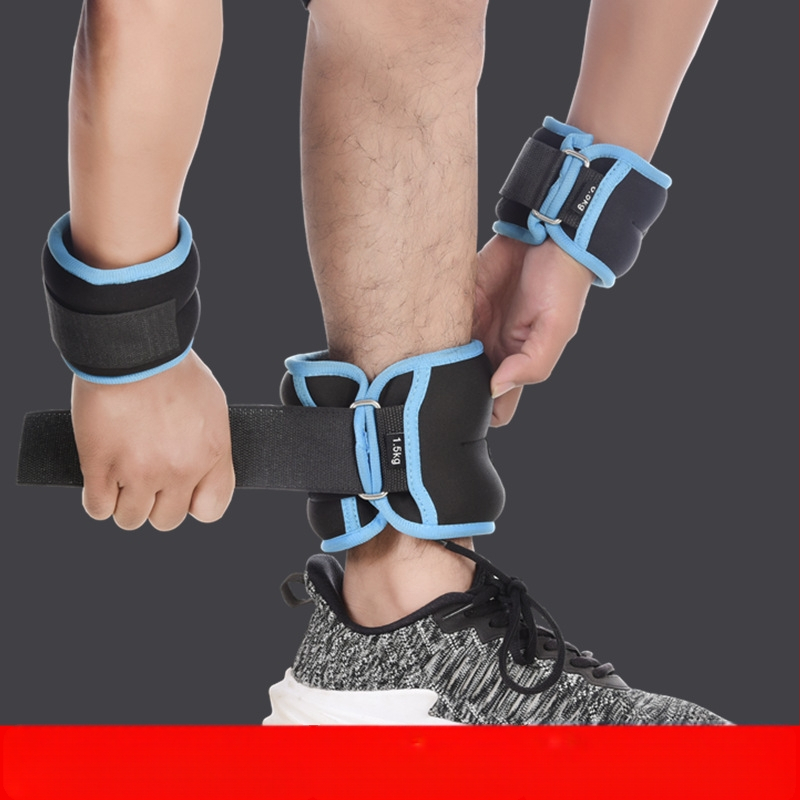 Клинове за бягане с регулируема вратовръзка, каишка за ръка, спортна чанта с пясък, невидима фитнес екипировка за носене на тежести, студентско бягане