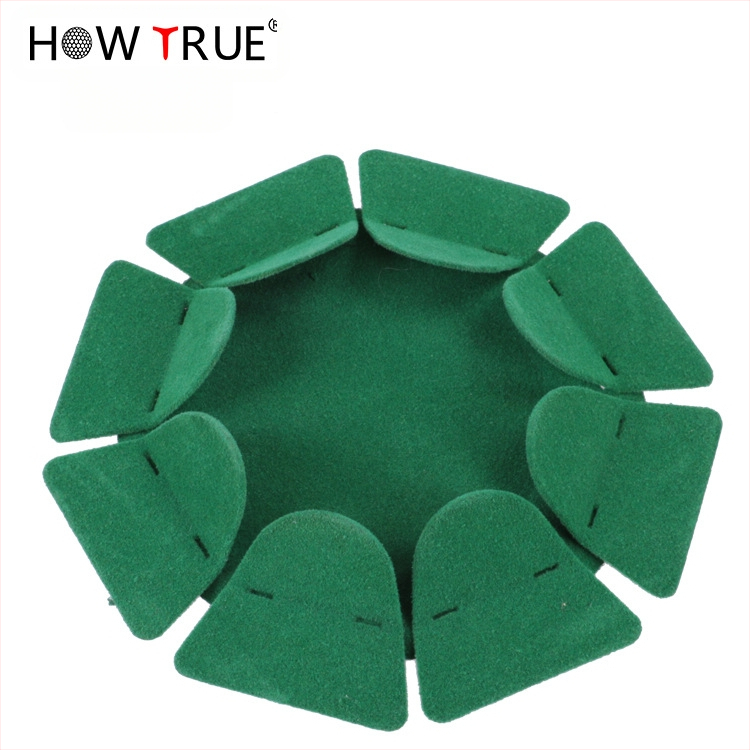 Népszerű golfütő korong, röpített, hordozható mini szimulált lyukkupa koronggolf gyakorló kellékek