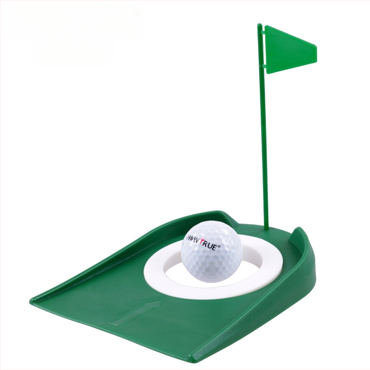 Népszerű golfütő korong, röpített, hordozható mini szimulált lyukkupa koronggolf gyakorló kellékek