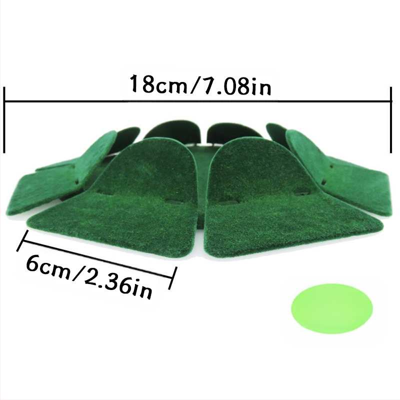 Népszerű golfütő korong, röpített, hordozható mini szimulált lyukkupa koronggolf gyakorló kellékek