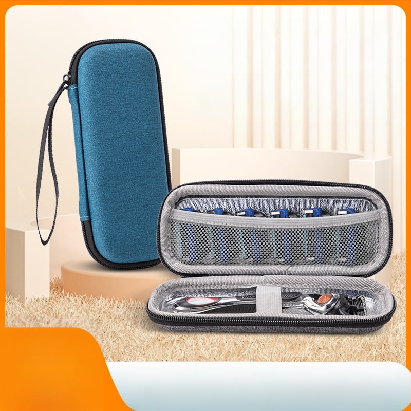 Eva borotva kézi kozmetikai táska Gillette Labs termo borotvatáska Régi vágású univerzális borotvatároló doboz